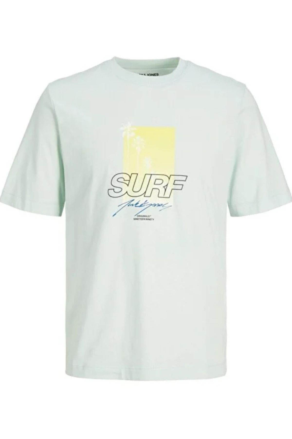 JACK&JONES 12234242 VACAY YAZILI PAMUKLU KISA KOL TSHIRT