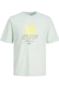 JACK&JONES 12234242 VACAY YAZILI PAMUKLU KISA KOL TSHIRT
