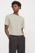 JACK&JONES 12234746 ON JACK&JONES YAZILI 0 YAKA KISA KOL TSH