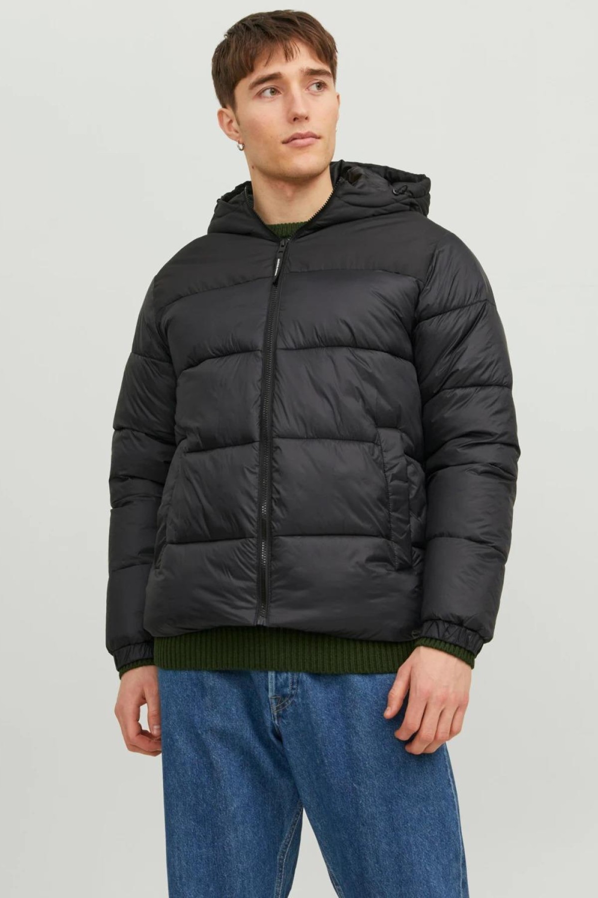JACK&JONES 12235859 ONDEN FERMUARLI 2 CEP KAPUSONLU ERKEK SISME MONT