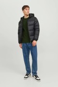 JACK&JONES 12235859 ONDEN FERMUARLI 2 CEP KAPUSONLU ERKEK SISME MONT