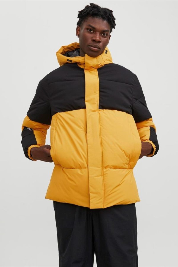 JACK&JONES 12235870  SABIT KAPISONLU UZUN KABAN  MONT