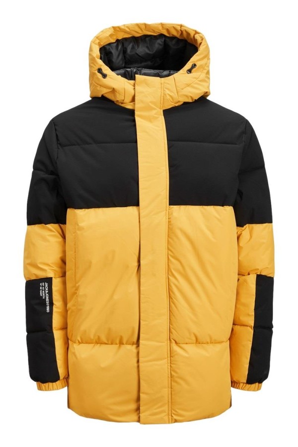 JACK&JONES 12235870  SABIT KAPISONLU UZUN KABAN  MONT