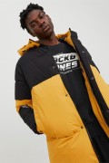JACK&JONES 12235870  SABIT KAPISONLU UZUN KABAN  MONT