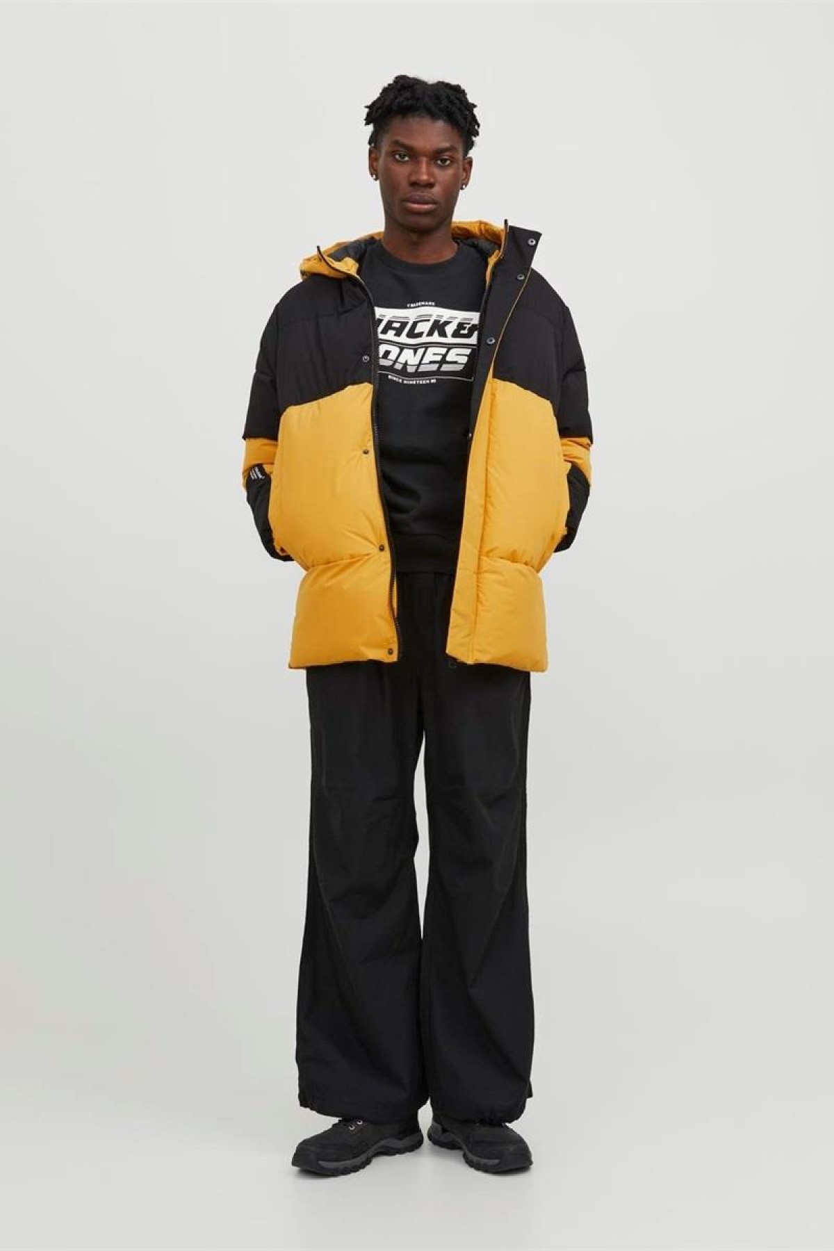 JACK&JONES 12235870 SABIT KAPISONLU UZUN KABAN MONT JACK&JONES 12235870 SABIT KAPISONLU UZUN KABAN MONT