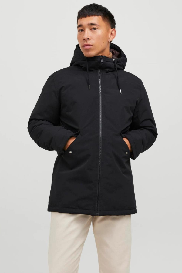 JACK&JONES 12236010 KAPUSONLU 2 KAPAK CEPLI PARKE MONT