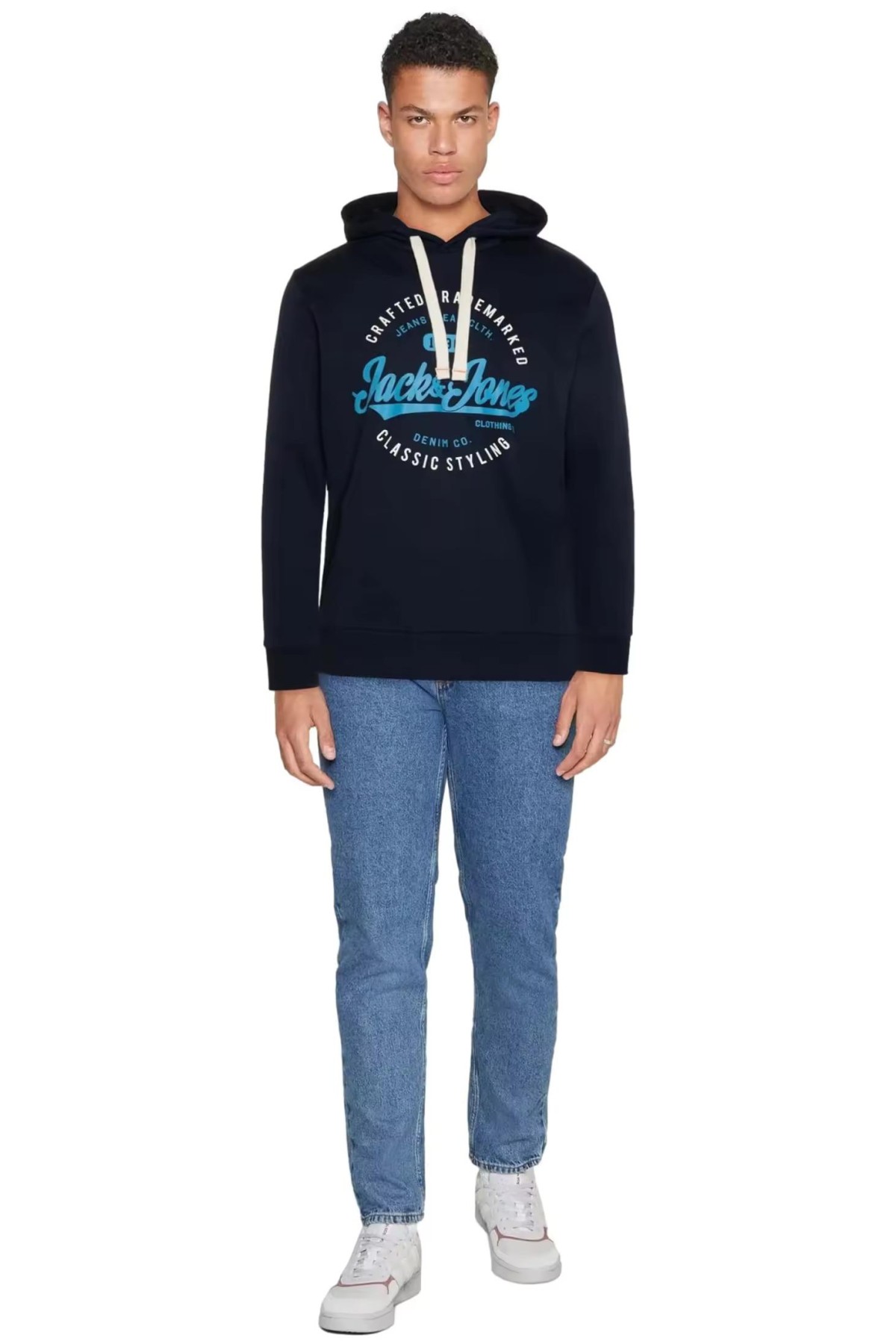 JACK&JONES 12236178 KAPUSONLU ON YAZILI SWEAT JACK&JONES 12236178 KAPUSONLU ON YAZILI SWEAT