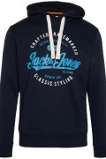 JACK&JONES 12236178 KAPUSONLU ON YAZILI SWEAT