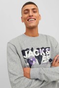 JACK&JONES 12240211 JACK&JONES YAZILI BASKILI SWEAT