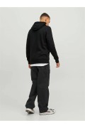 JACK&JONES 12240214 ON YAZILI KAPUSONLU  SWEAT