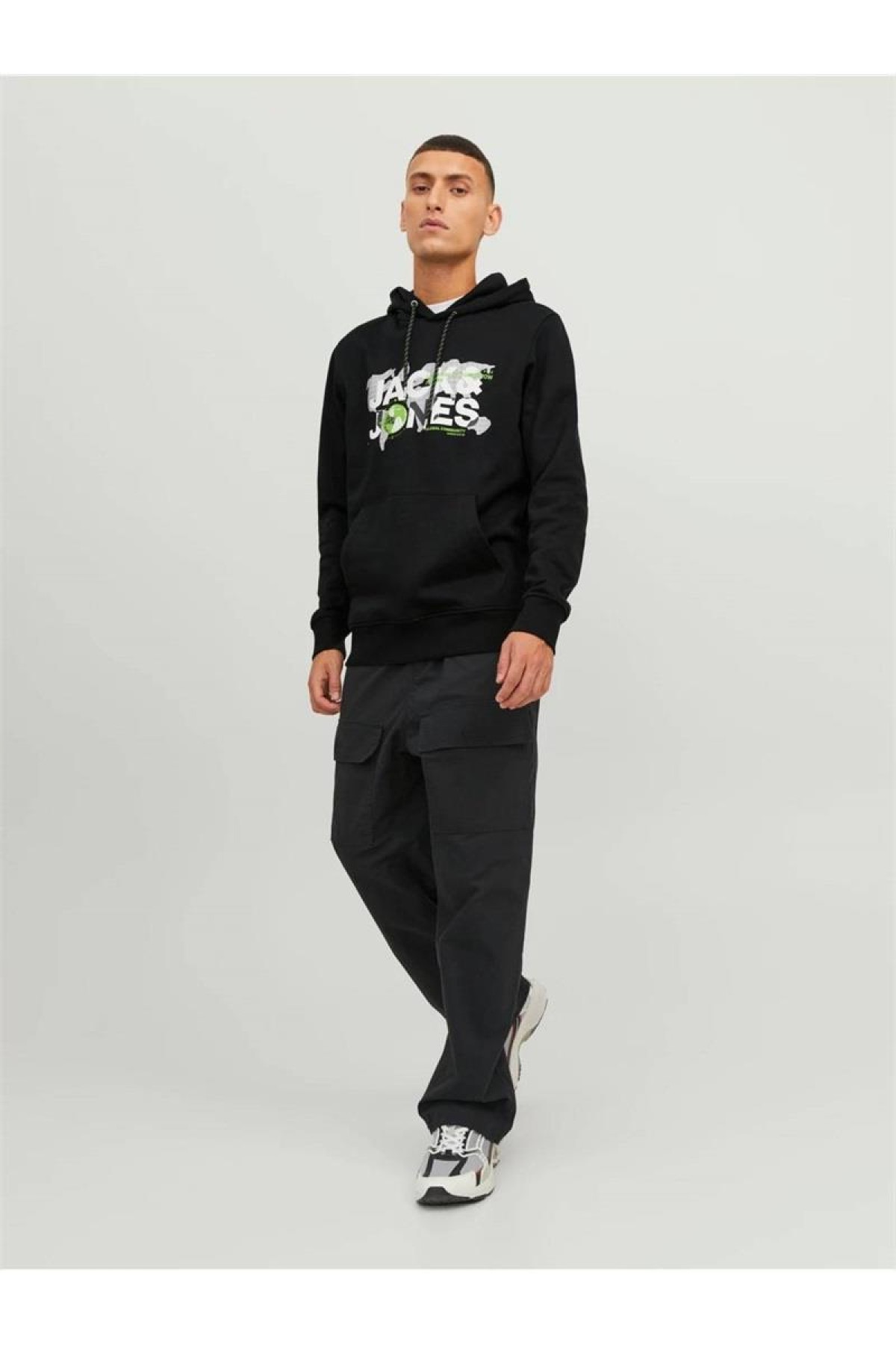 JACK&JONES 12240214 ON YAZILI KAPUSONLU SWEAT JACK&JONES 12240214 ON YAZILI KAPUSONLU SWEAT