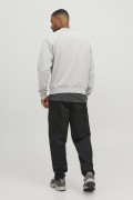 JACK&JONES 12241523 YUVARLAK YAKA GOGUS CEP DETAYLI POLAR SWEAT