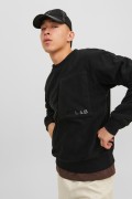 JACK&JONES 12241523 YUVARLAK YAKA GOGUS CEP DETAYLI POLAR SWEAT