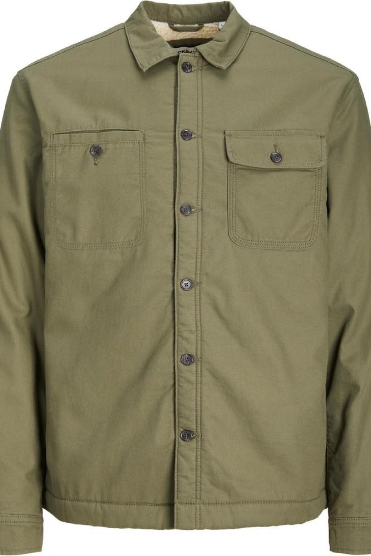 JACK&JONES 12241792 GOMLEK YAKA DUGMELI ICI POLARLI MONT