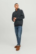 JACK&JONES 12241924 ON FERMUARLI ALT LASTIKLI POLAR SWEAT