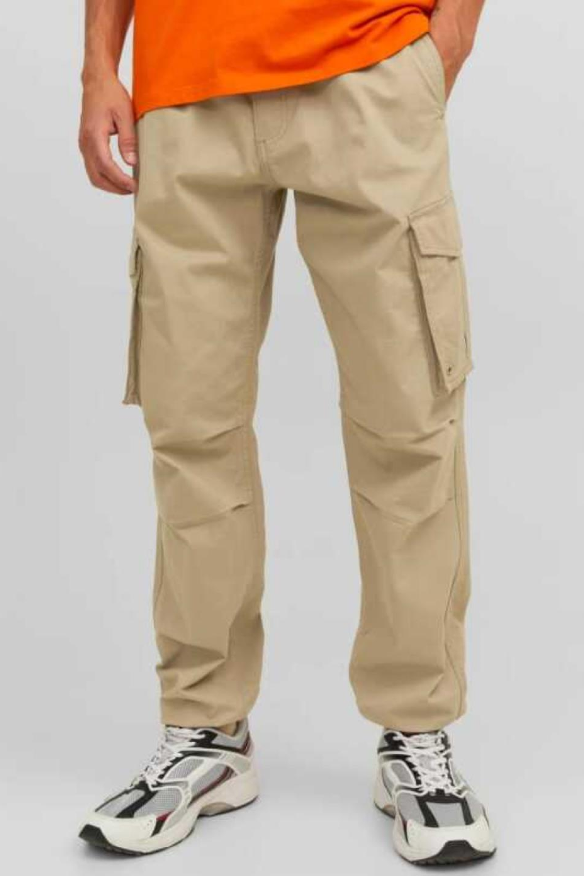 JACK&JONES 12242264 JJNOAH CUFFED KARGO CEP DAR PACA LACTIKLI PANTOLON