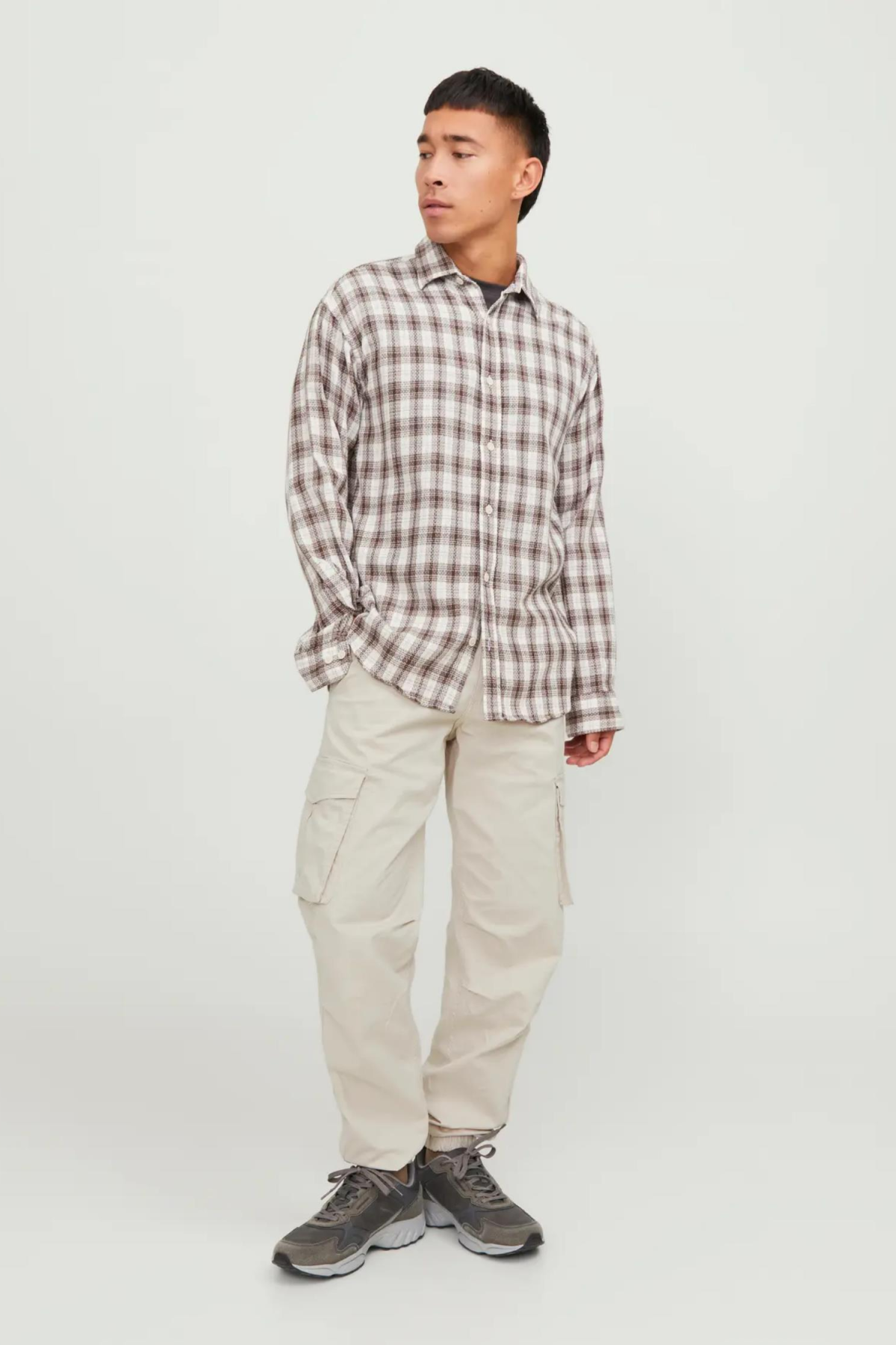 JACK&JONES 12242264 JJNOAH CUFFED KARGO CEP DAR PACA LACTIKLI PANTOLON