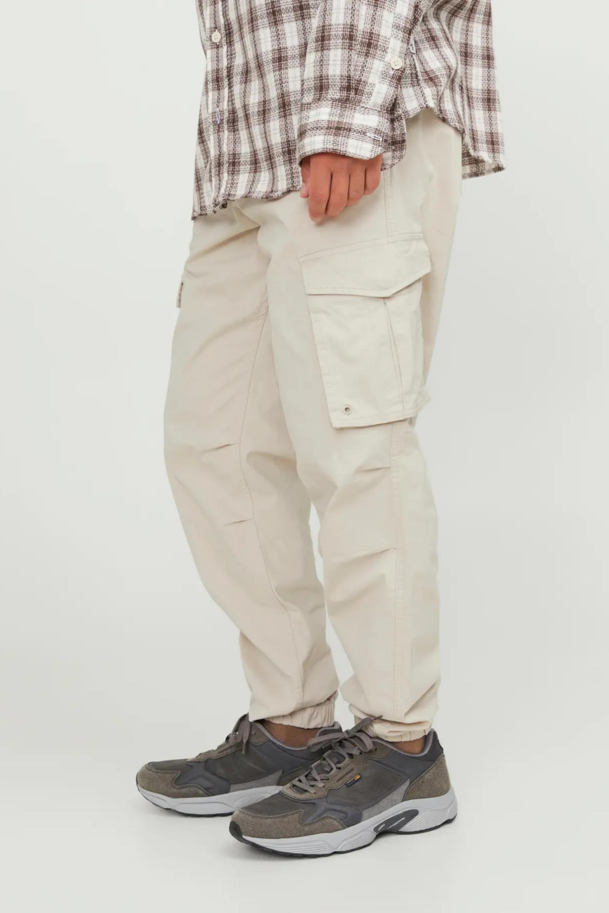 JACK&JONES 12242264 JJNOAH CUFFED KARGO CEP DAR PACA LACTIKLI PANTOLON