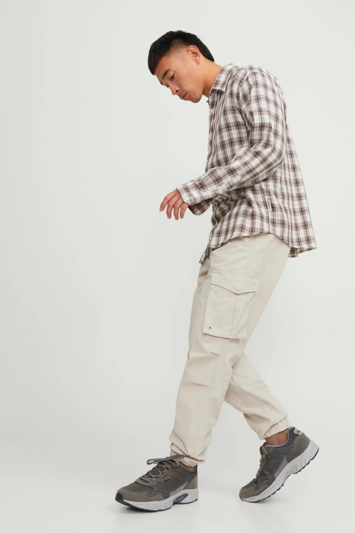 JACK&JONES 12242264 JJNOAH CUFFED KARGO CEP DAR PACA LACTIKLI PANTOLON