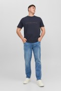 JACK&JONES 12243625 JJESTAR  PAMUKLU ON JACK&JONES BUYUK BEDEN 0 YAKA KISA KOL TSHIRT