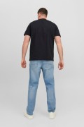 JACK&JONES 12243625 JJESTAR  PAMUKLU ON JACK&JONES BUYUK BEDEN 0 YAKA KISA KOL TSHIRT