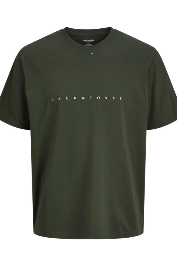 JACK&JONES 12243625 JJESTAR  PAMUKLU ON JACK&JONES BUYUK BEDEN 0 YAKA KISA KOL TSHIRT