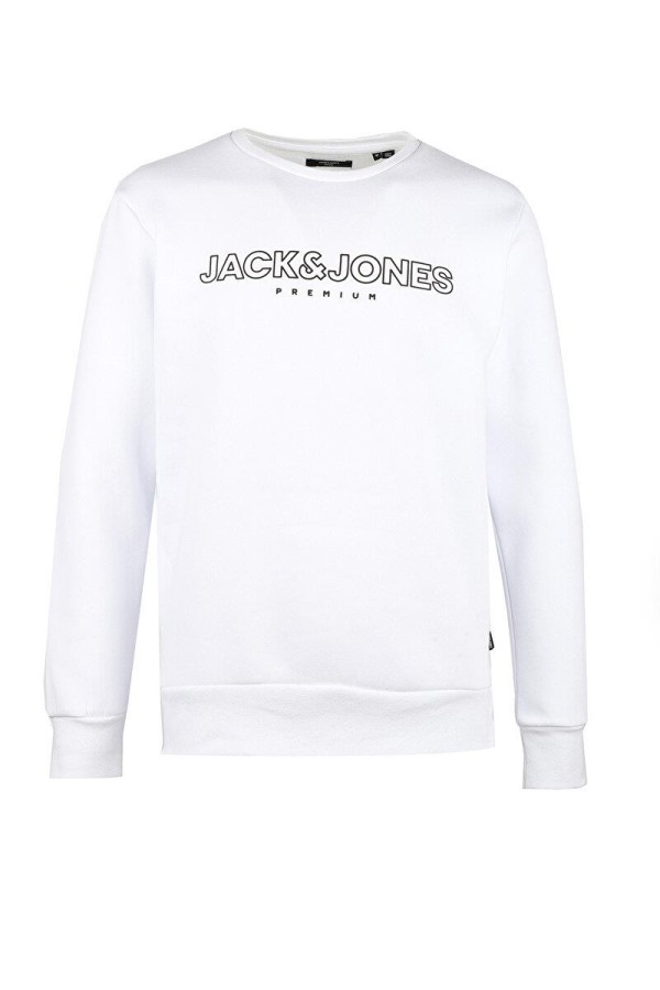 JACK&JONES 12245593 0 YAKA ON JACK&JONES YAZILI SWEAT