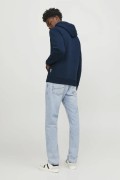 JACK&JONES 12246802 ORIGINALS YAZILI KAPUSONLU SARDONLU SWEATSHIRT