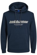 JACK&JONES 12246802 ORIGINALS YAZILI KAPUSONLU SARDONLU SWEATSHIRT