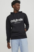 JACK&JONES 12246802 ORIGINALS YAZILI KAPUSONLU SARDONLU SWEATSHIRT