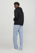 JACK&JONES 12246802 ORIGINALS YAZILI KAPUSONLU SARDONLU SWEATSHIRT