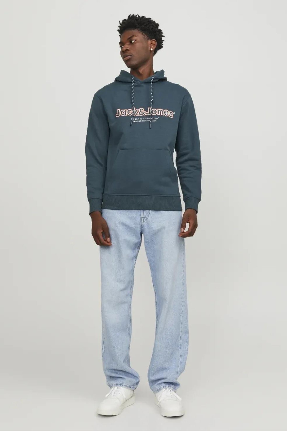 JACK&JONES 12246802 ORIGINALS YAZILI KAPUSONLU SARDONLU SWEATSHIRT JACK&JONES 12246802 ORIGINALS YAZILI KAPUSONLU SARDONLU SWEATSHIRT