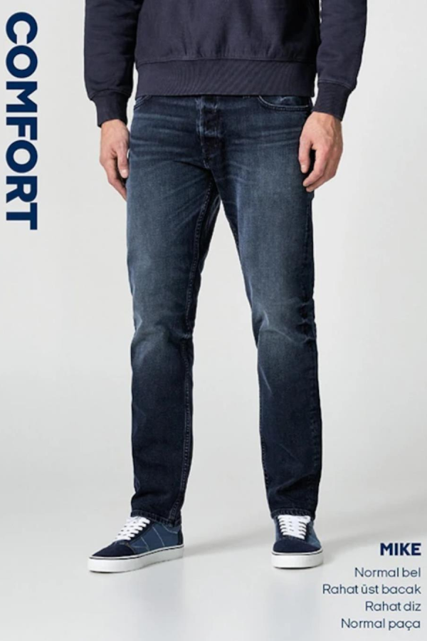 JACK&JONES 12246914 TAPERED/ MIKE ORIGINAL SQ 223 DENIM PANTOLON