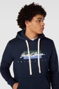 JACK&JONES 12247302 ON YAZILI 2 IPLIK SARDONLU KAPUSONLU  SWEAT