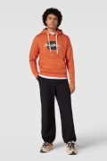 JACK&JONES 12247302 ON YAZILI 2 IPLIK SARDONLU KAPUSONLU  SWEAT