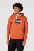 JACK&JONES 12247302 ON YAZILI 2 IPLIK SARDONLU KAPUSONLU  SWEAT