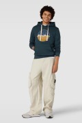 JACK&JONES 12247302 ON YAZILI 2 IPLIK SARDONLU KAPUSONLU  SWEAT