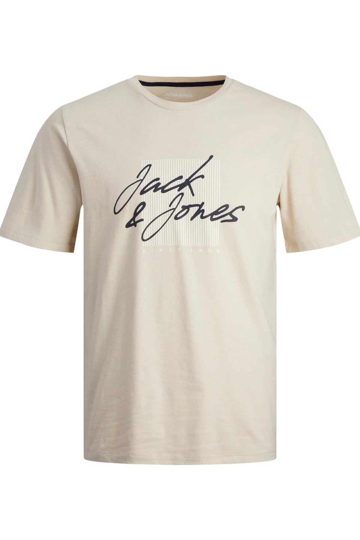 JACK&JONES 12247779 ON CIZGI UZERI YAZILI 0 YAKA KISA KOL TSH JACK&JONES 12247779 ON CIZGI UZERI YAZILI 0 YAKA KISA KOL TSH