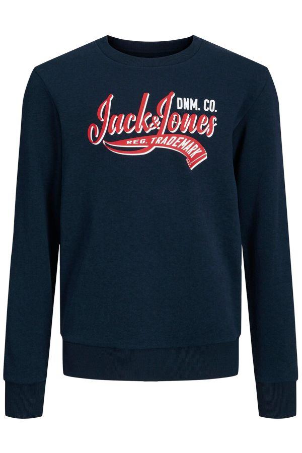 JACK&JONES 12248394 JJ LOGO YAZI BASKILI 0 YAKA 2 IPLIK SARDONLU SWEAT JACK&JONES 12248394 JJ LOGO YAZI BASKILI 0 YAKA 2 IPLIK SARDONLU SWEAT