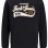 JACK&JONES 12248394 JJ LOGO YAZI BASKILI 0 YAKA 2 IPLIK SARDONLU SWEAT