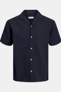JACK&JONES 12248594 LINEN BLEND KISA KOL GOMLEK JACK&JONES 12248594 LINEN BLEND KISA KOL GOMLEK