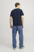 JACK&JONES 12248600 ONU YAZILI   0 YAKA KISA KOL TSHIRT