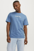 JACK&JONES 12248600 ONU YAZILI   0 YAKA KISA KOL TSHIRT