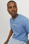 JACK&JONES 12248600 ONU YAZILI   0 YAKA KISA KOL TSHIRT