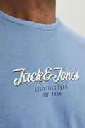 JACK&JONES 12248600 ONU YAZILI   0 YAKA KISA KOL TSHIRT
