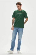 JACK&JONES 12248600 ONU YAZILI   0 YAKA KISA KOL TSHIRT