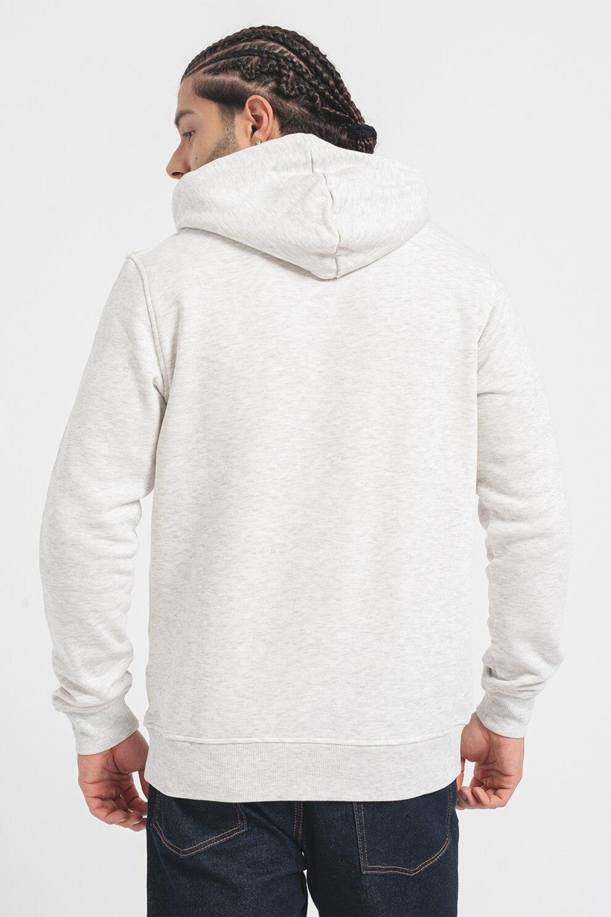 JACK&JONES 12248898 BASKILI KAPUSONLU SARDONLU SWEATSHIRT JACK&JONES 12248898 BASKILI KAPUSONLU SARDONLU SWEATSHIRT