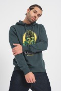 JACK&JONES 12248898 BASKILI KAPUSONLU SARDONLU SWEATSHIRT