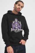 JACK&JONES 12248898 BASKILI KAPUSONLU SARDONLU SWEATSHIRT