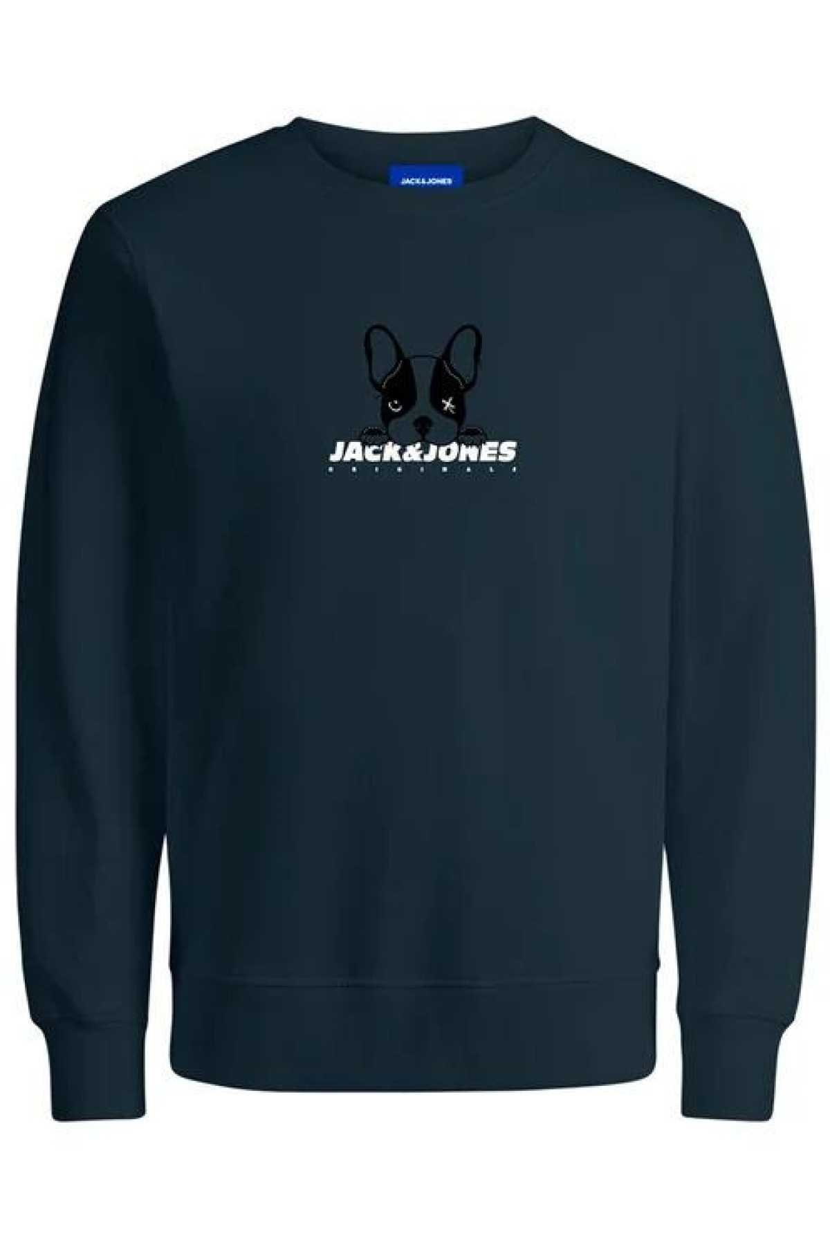 JACK&JONES 12248906 0 YAKA 2 IPLIK SARDONLU SWEAT